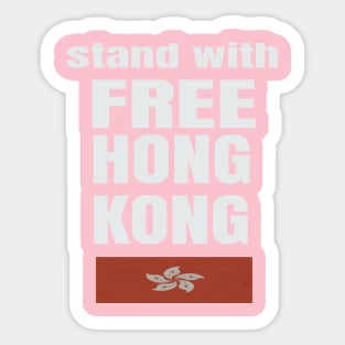 free hong kong Sticker